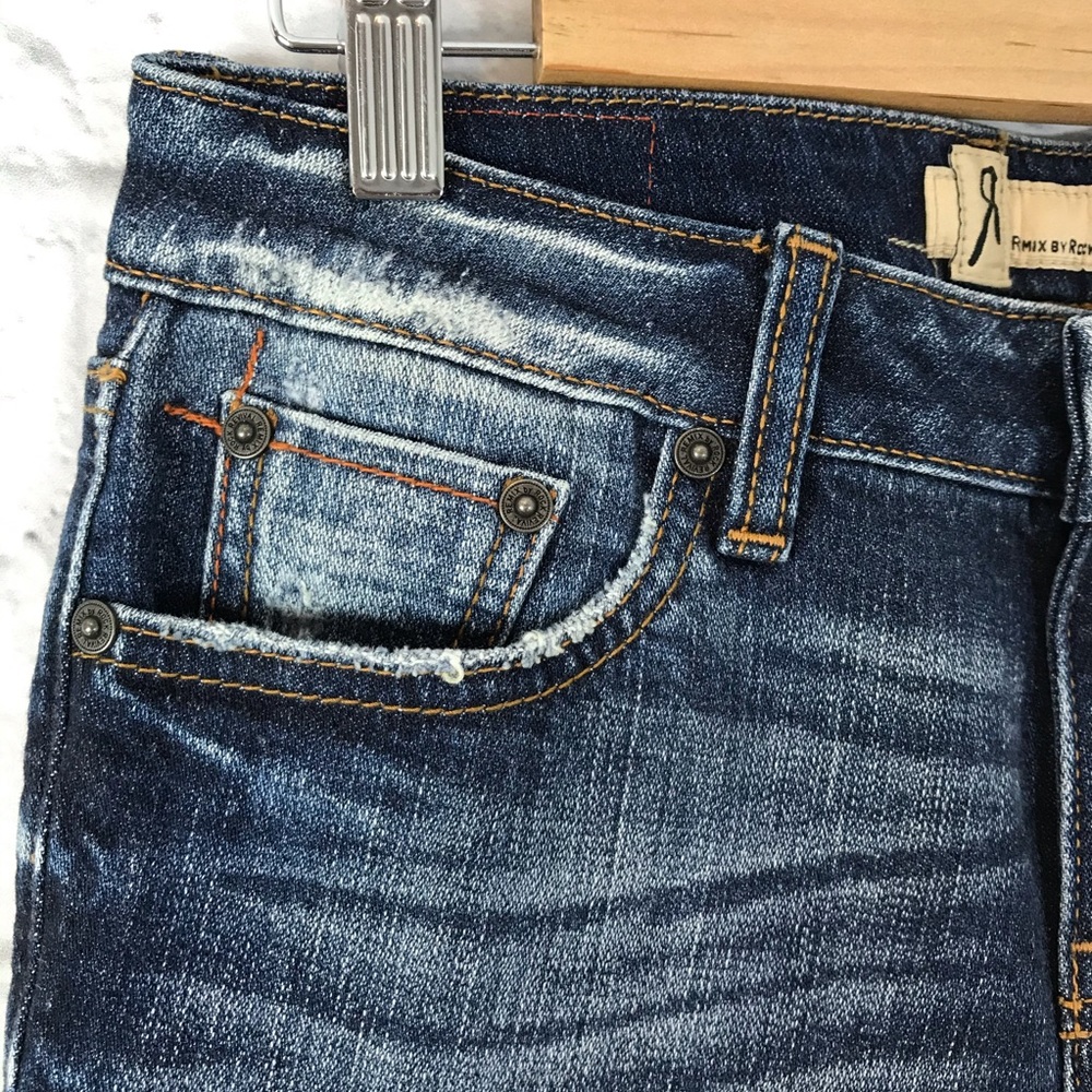 NWT Remix by Rock Revival Skinny Stretch Jean Sz 2 - Picture 5 of 11